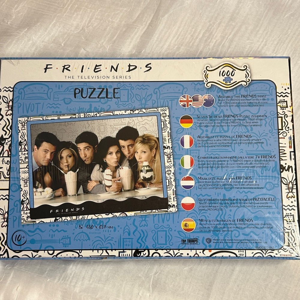 NEW! ✨ FRIENDS 1,000-Piece Puzzle UNOPENED - Picture 3 of 5